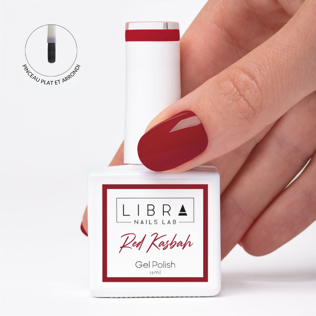 Red Kasbah - Vernis semi-permanent sans HEMA/TPO - Libra Nails Lab