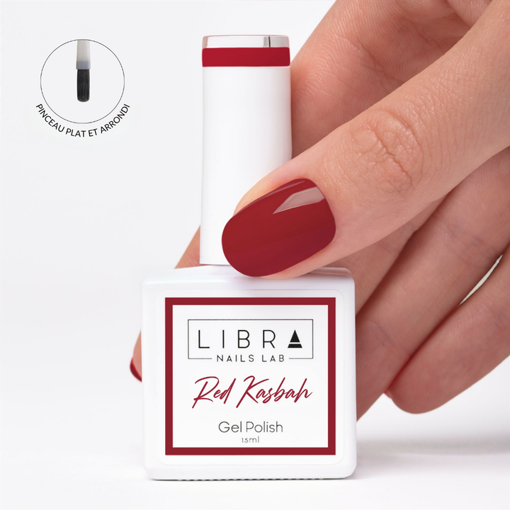 Red Kasbah - Vernis semi-permanent sans HEMA/TPO - Libra Nails Lab