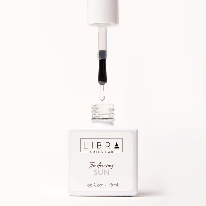 The Amazing SUN - Glossy top coat with UV-filter HEMA/TPO free - 15ml