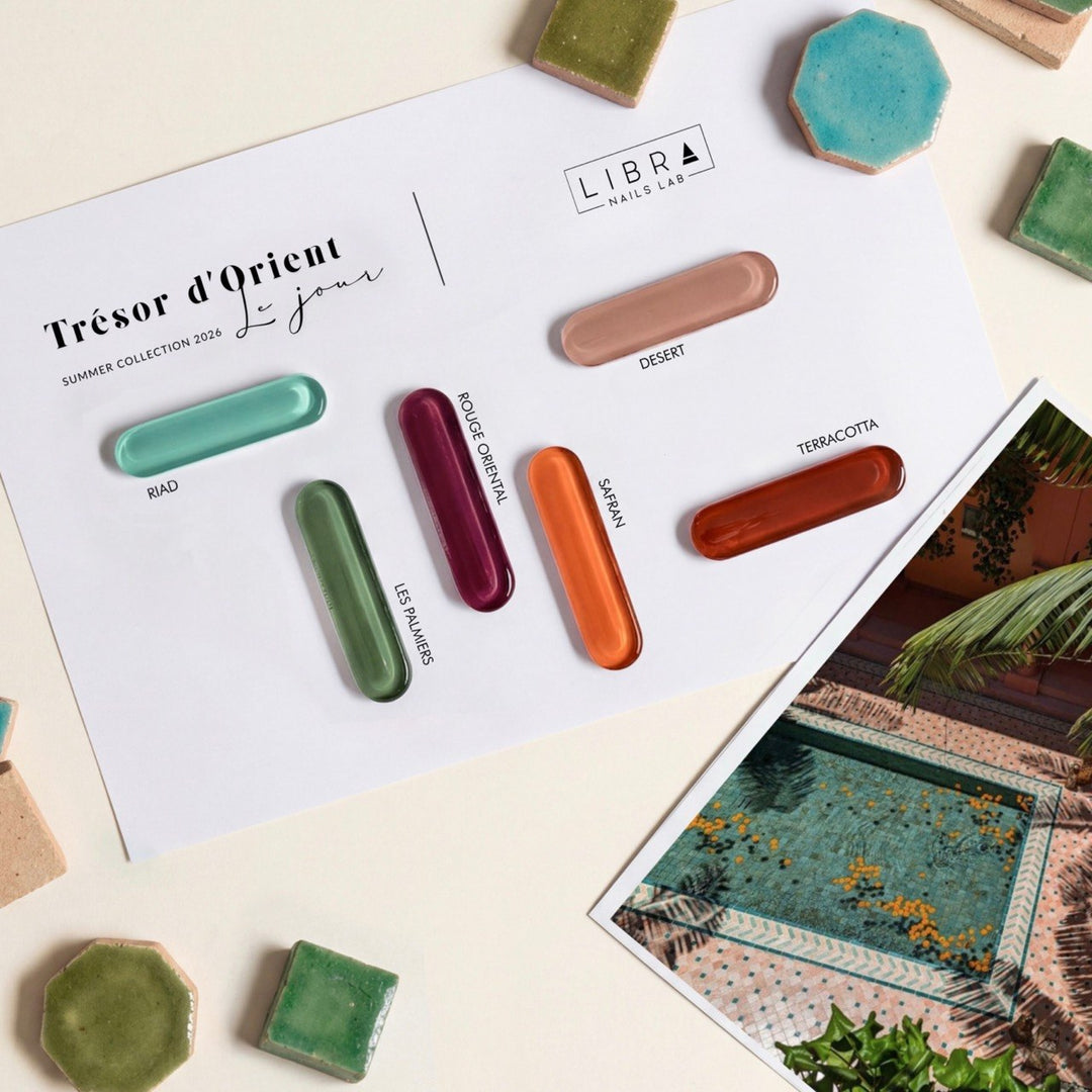 Trésor d'Orient – Collection complète vernis semi-permanents sans HEMA Libra Nails Lab