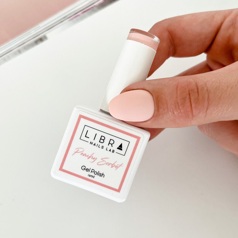"Peachy Sorbet" - HEMA FREE Gel Polish 15ml - Elegance Beauty