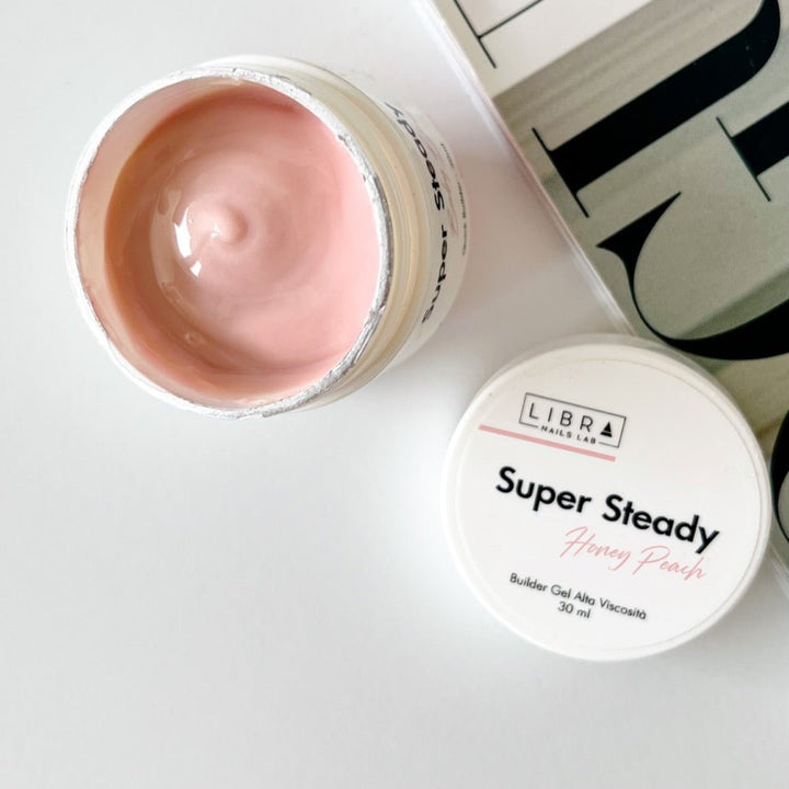 Super Steady - Honey Peach - High Viscosity Builder Gel - 30ml - Elegance Beauty